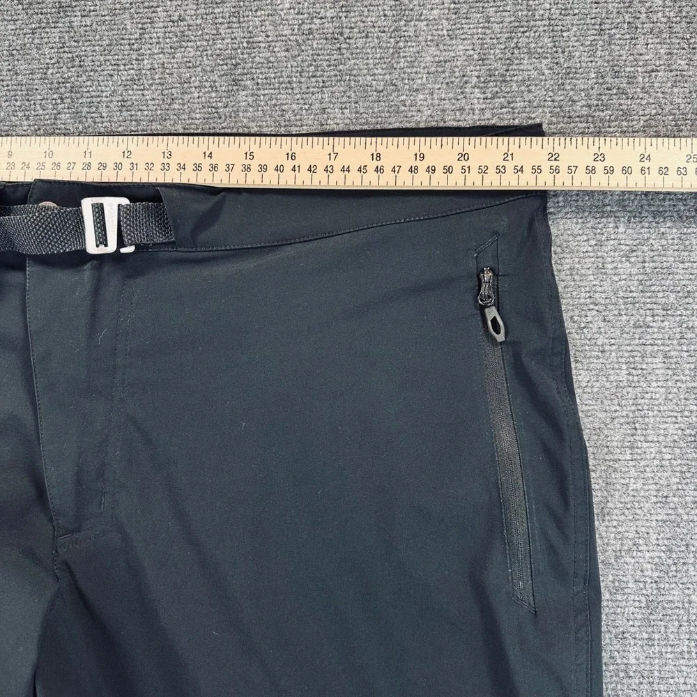Columbia Men's 42x32 Black Titan Pass Pants Hiking Trekking Stretch Cinch Belt